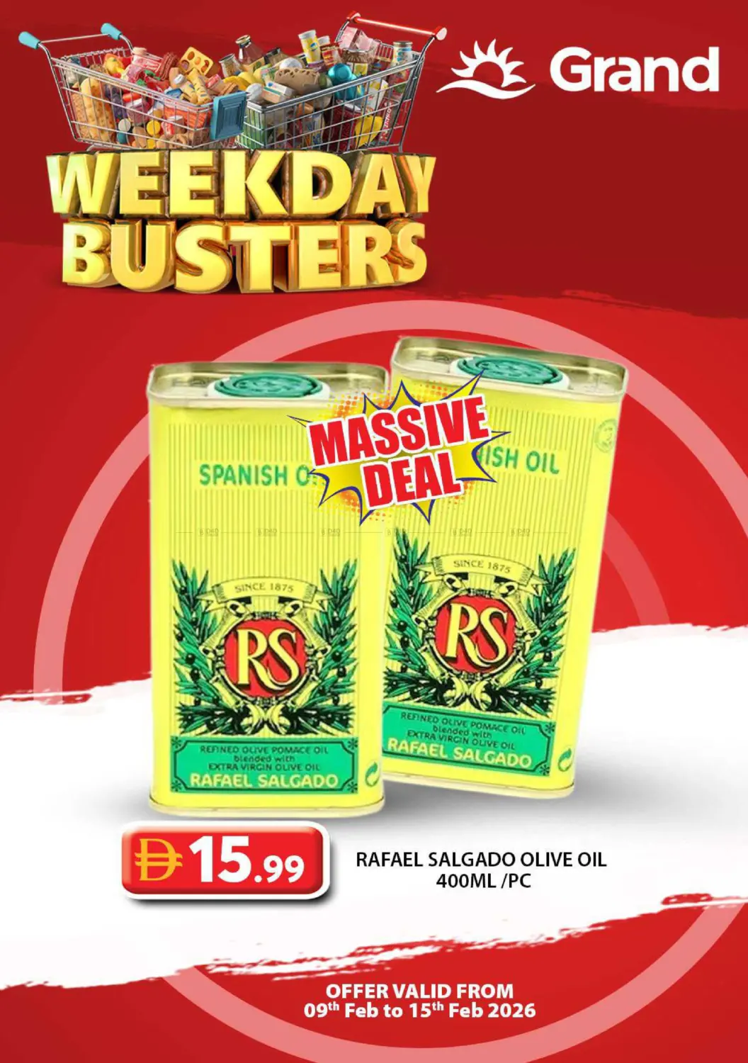Weekday Busters in Sharjah / Ajman