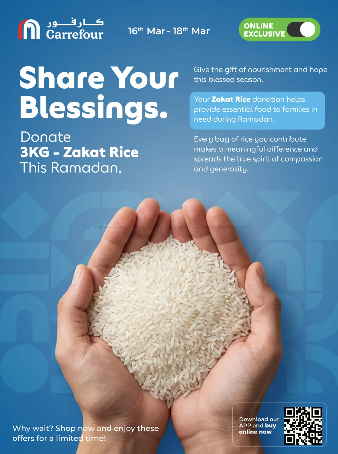 Zakat Rice in Al Khobar