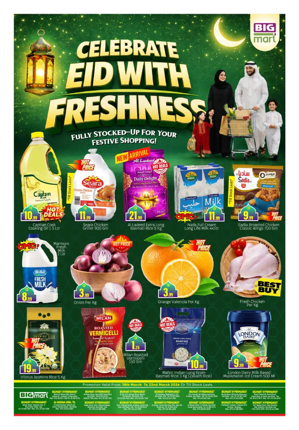 Celebrate Eid With Freshness in Dubai