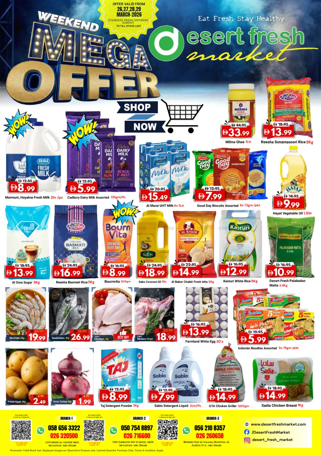 Weekend Mega Offers in Abu Dhabi