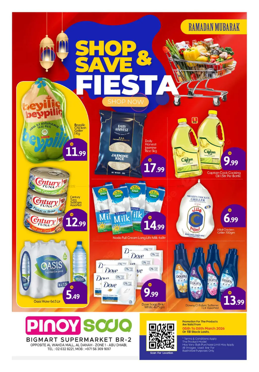 Opp.Al Wahda Mall- Al Danah- Zone 1- Abu Dhabi in Dubai