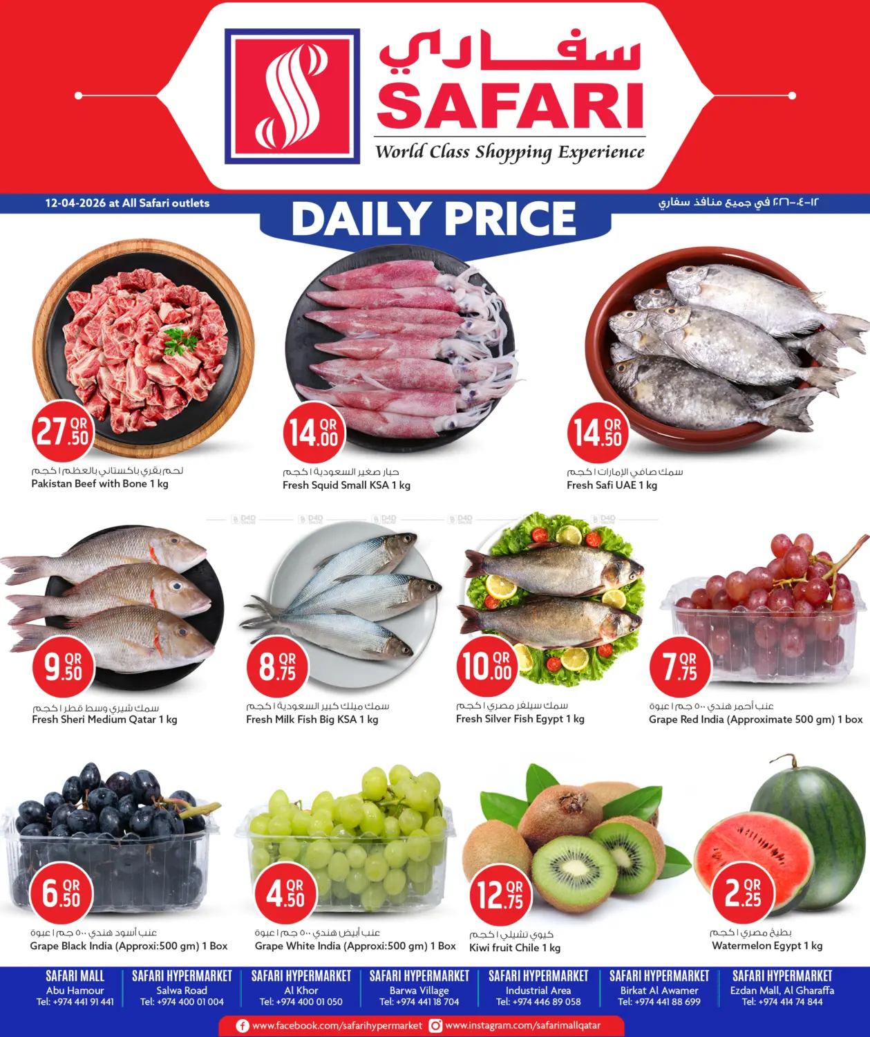 Daily Price in Al Wakra