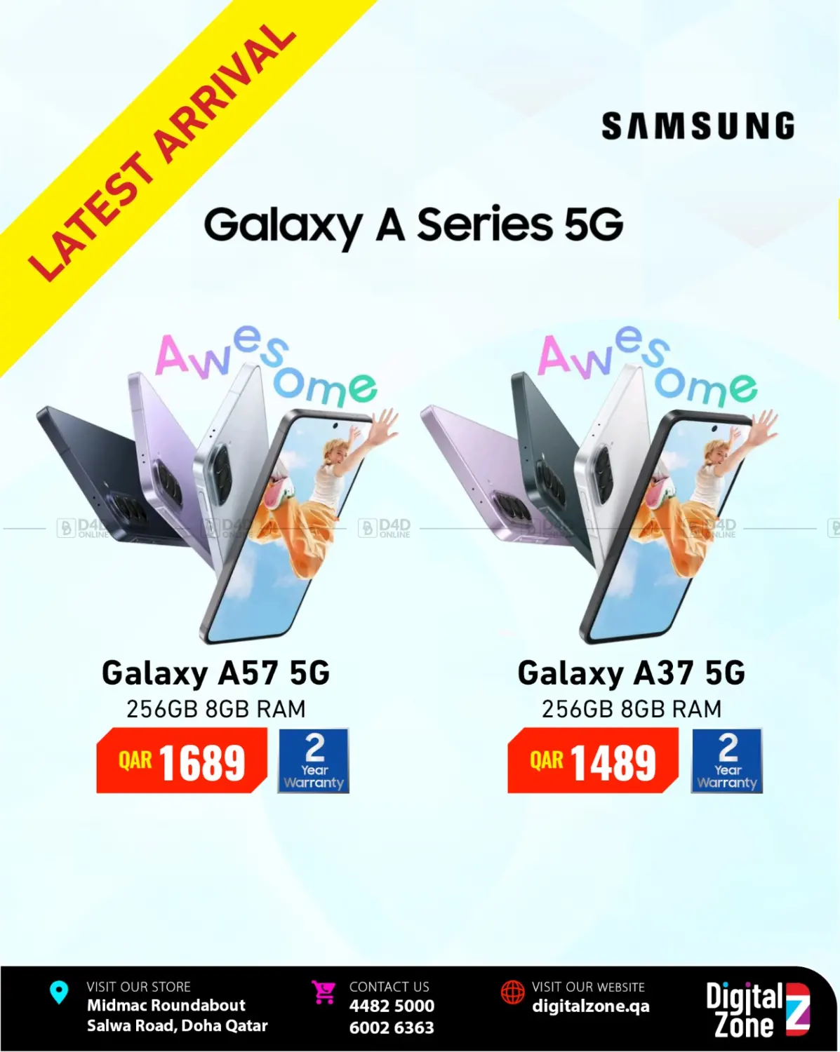 Samsung A37 & A57 - Latest Arrivals in Doha