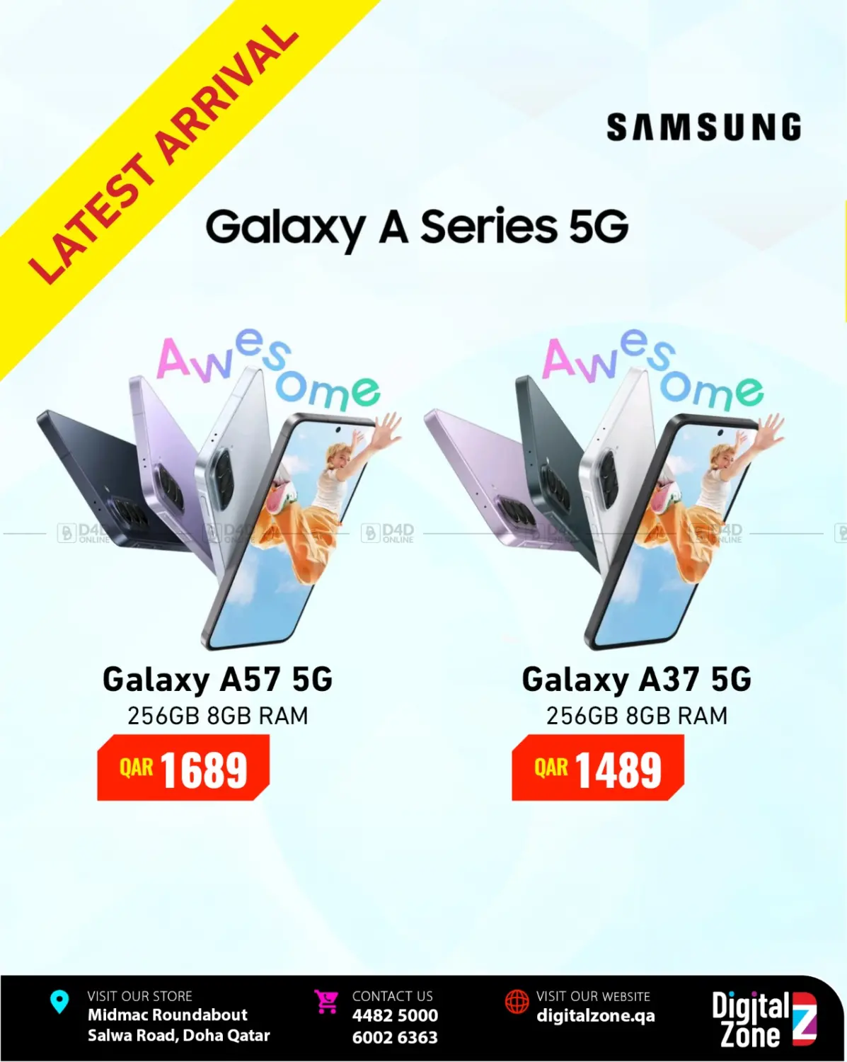 Samsung A37 & A57 - Latest Arrivals in Doha