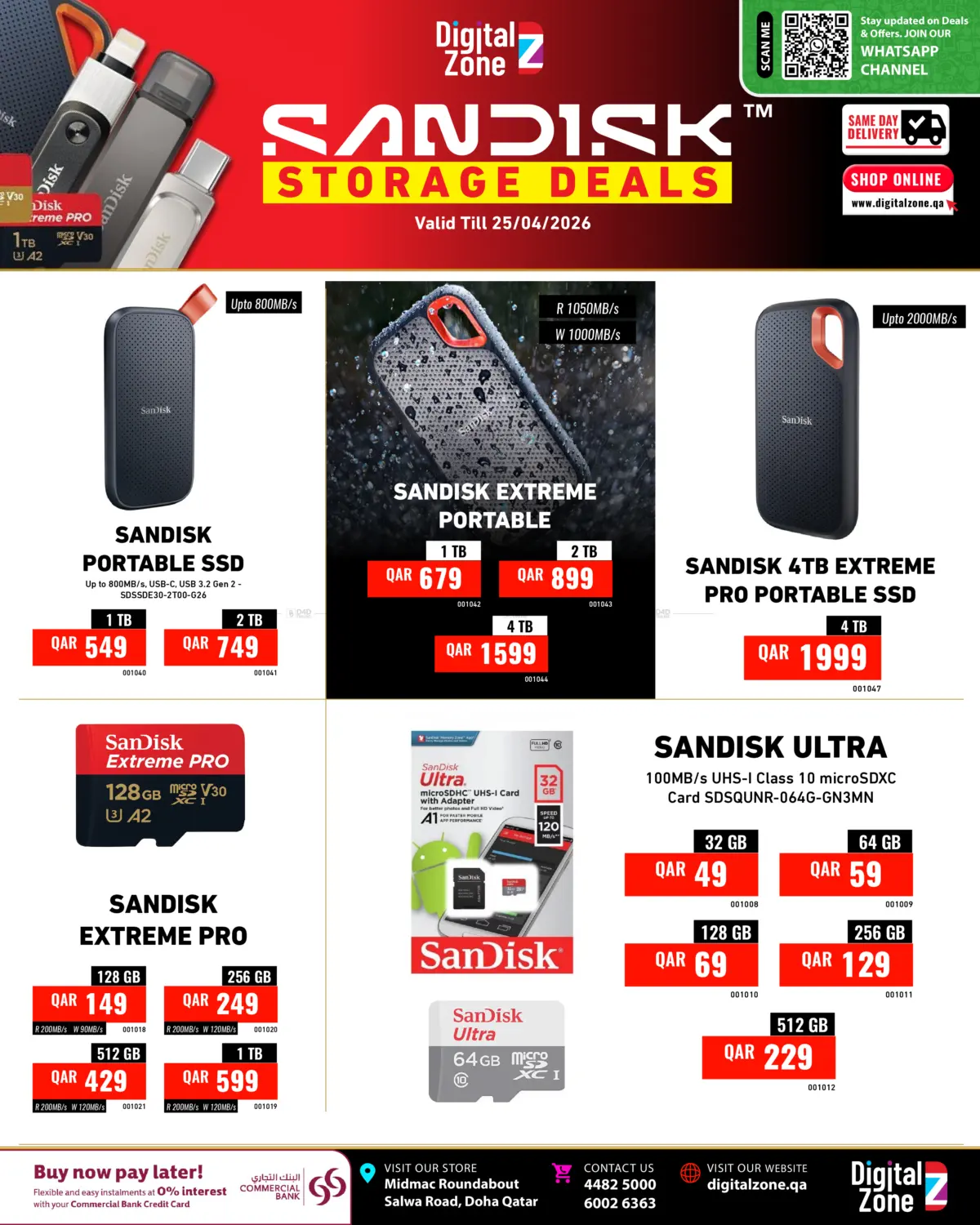 Sandisk Storage Deals in Doha