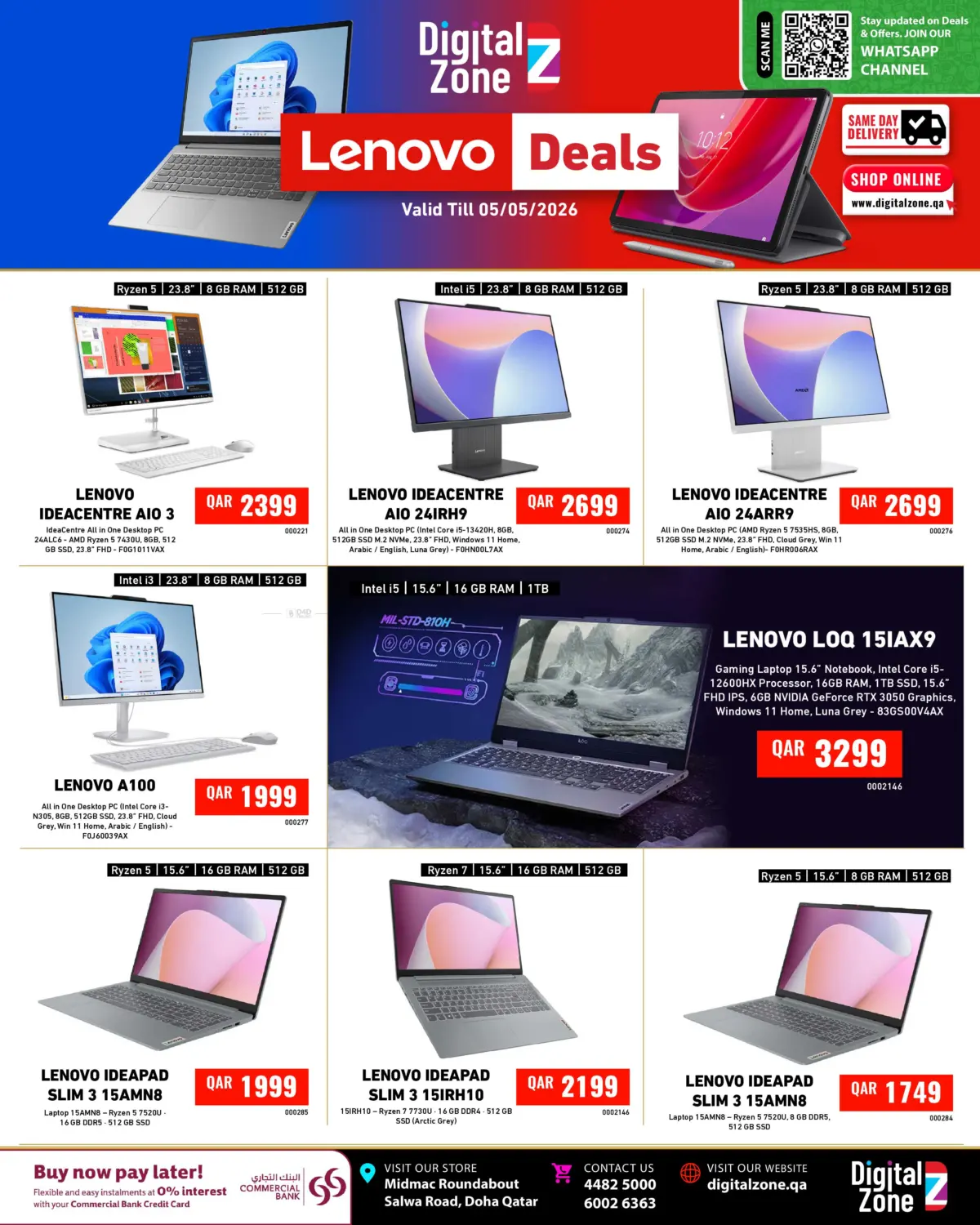 Lenovo Deals in Doha