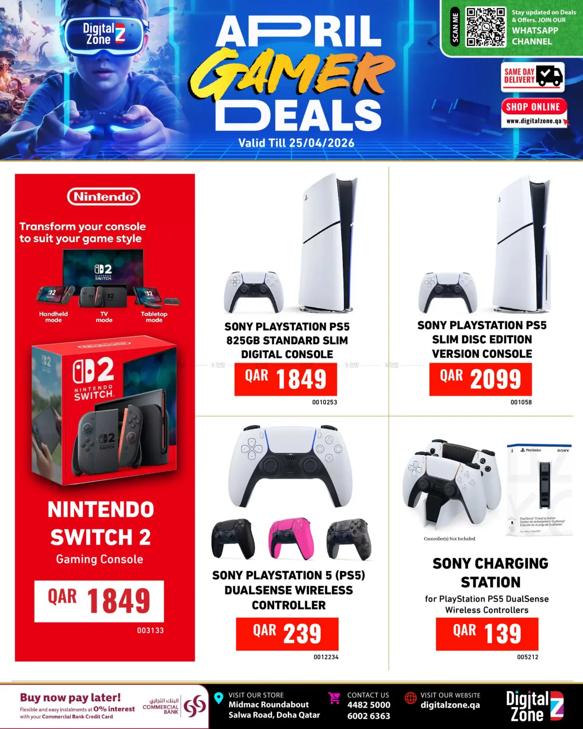 April Gamer Deals in Umm Salal