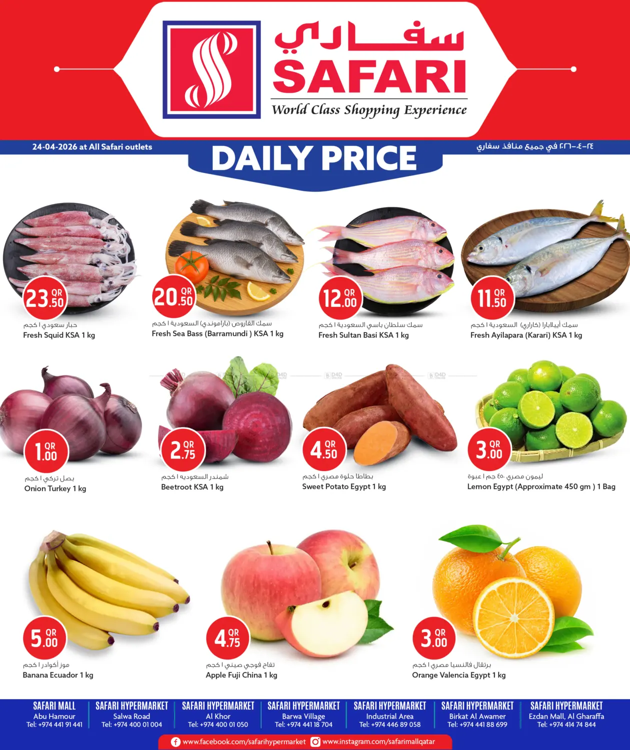 Daily Price in Al Wakra