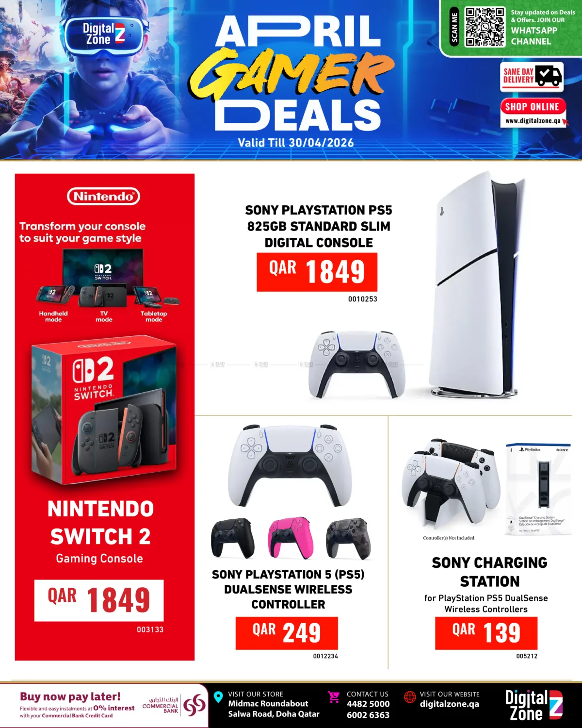 April Gamer Deals in Doha
