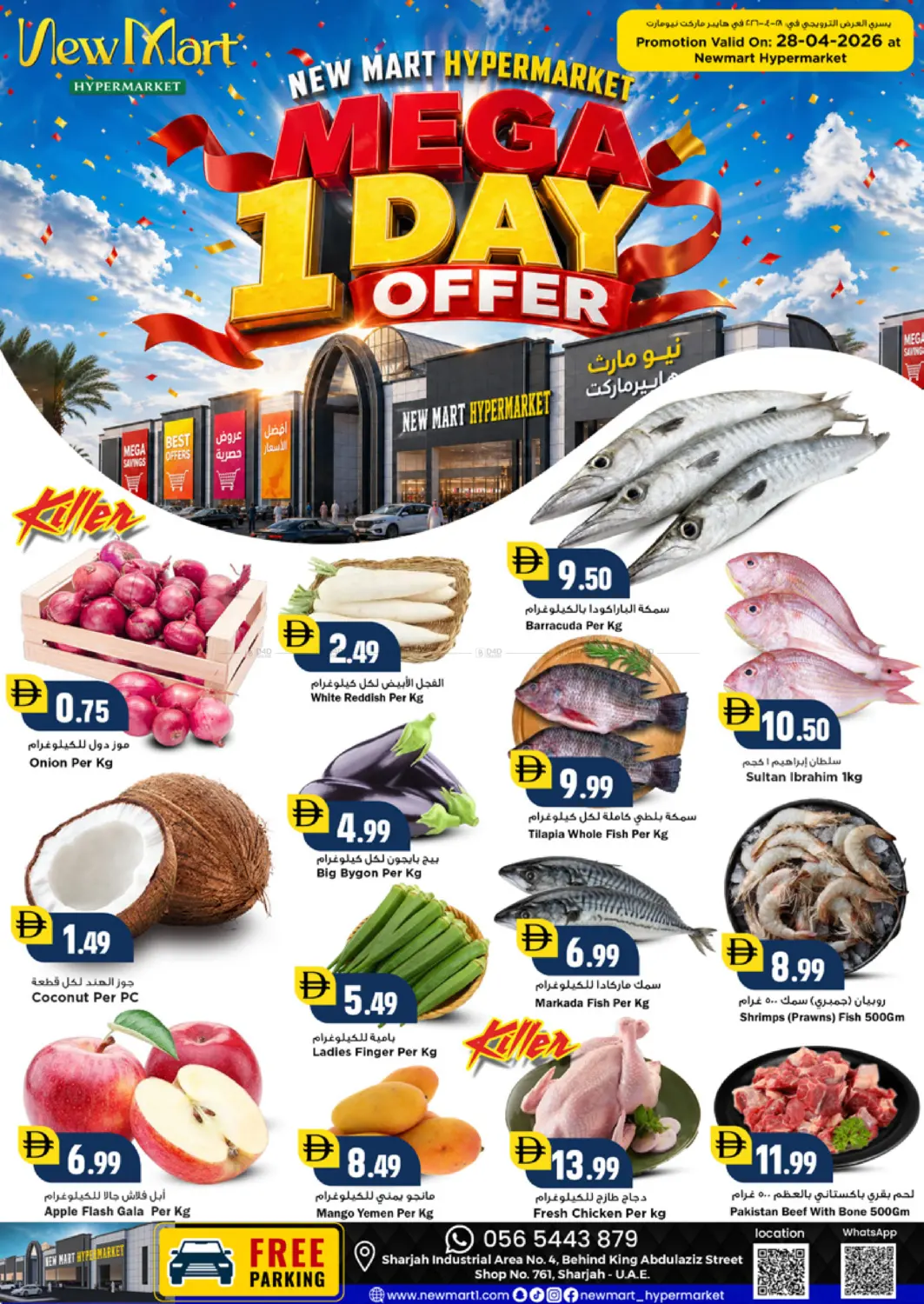 1 Day Mega Offer in دبي