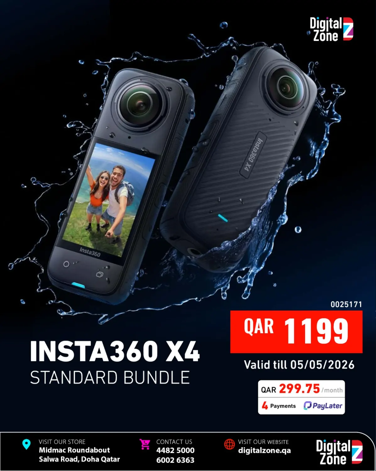 Insta360 X4 Offers in Doha