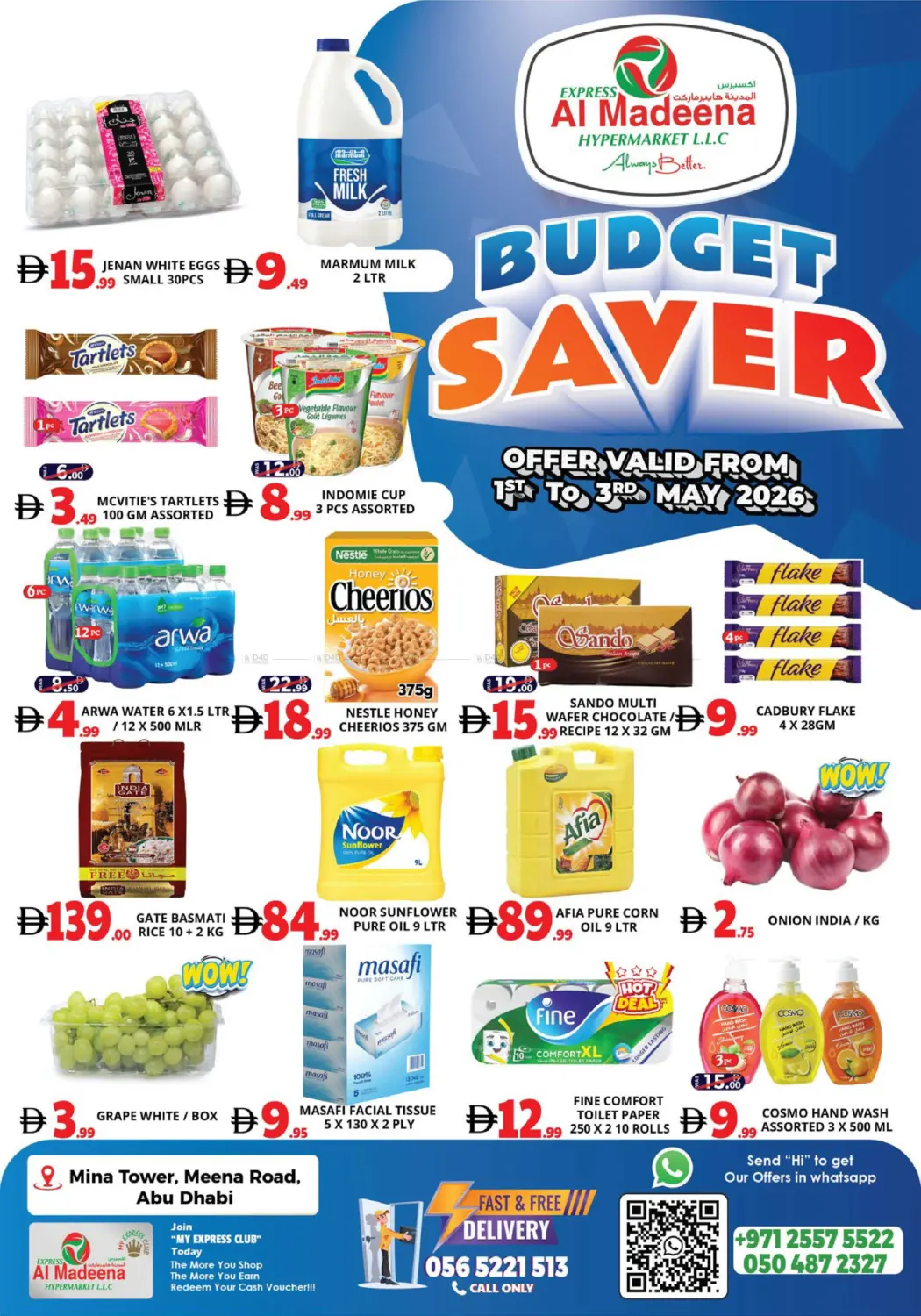 Mina Tower, Meena Road in Abu Dhabi