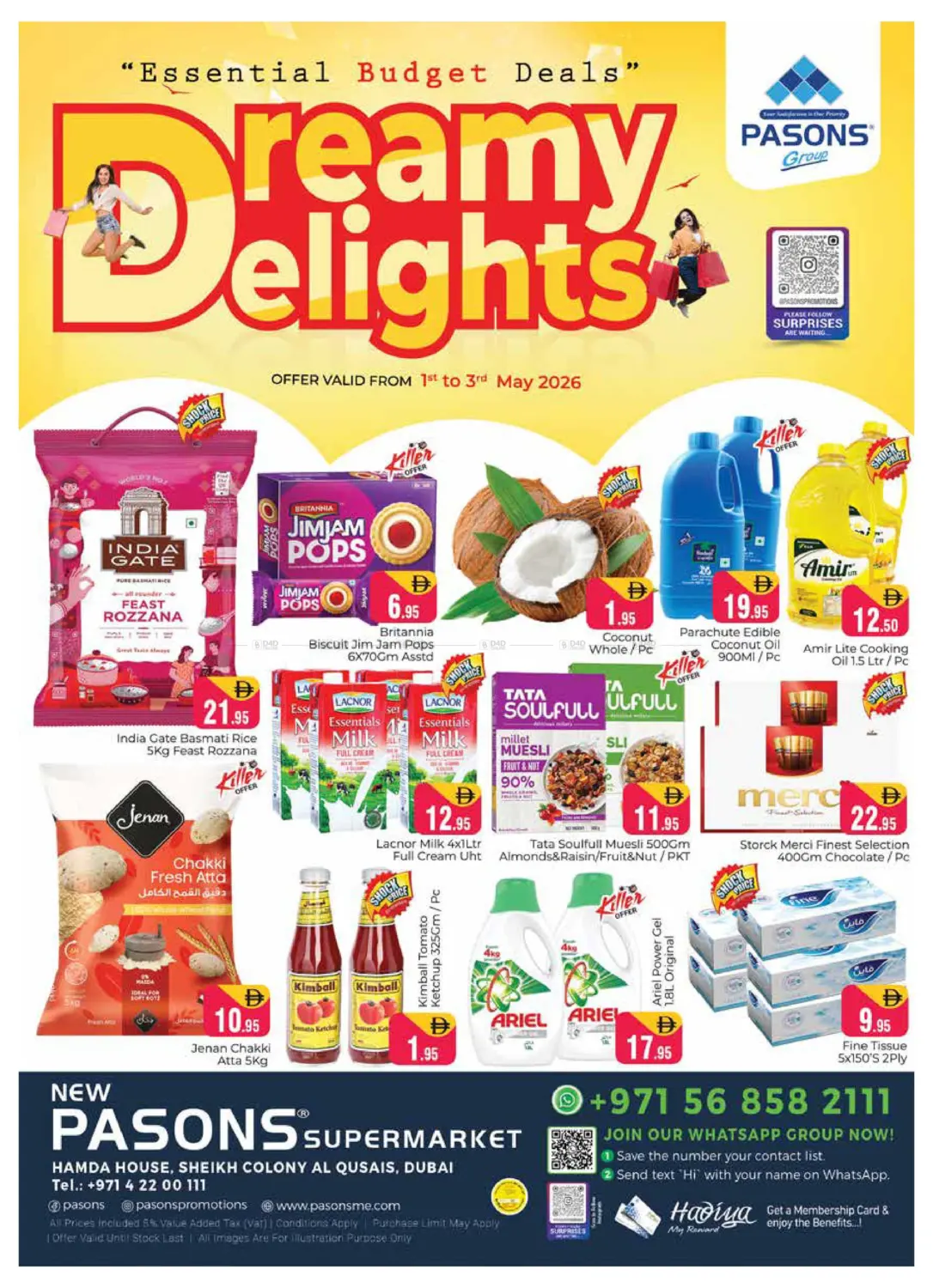 New Pasons Supermarket LLC in دبي