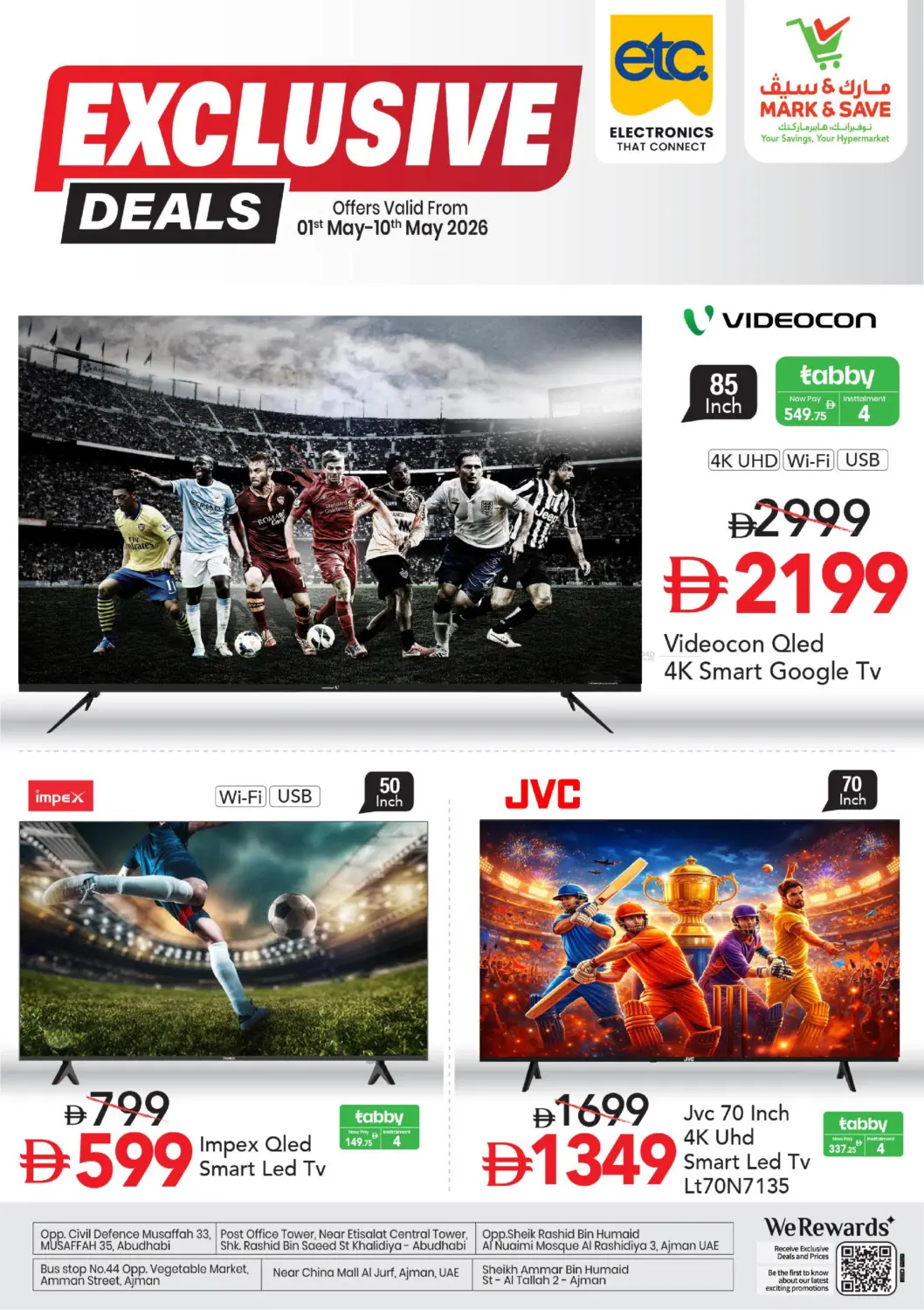 EXCLUSIVE DEALS in Abu Dhabi