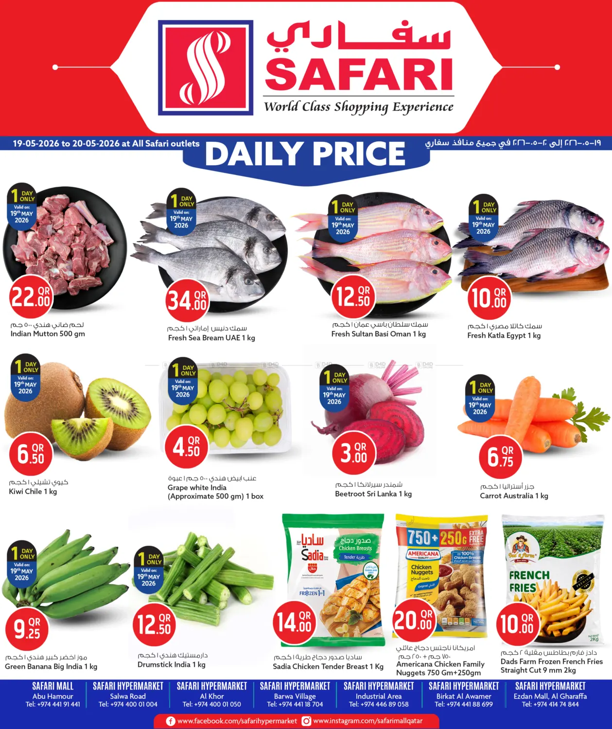 Daily Price in Al Daayen