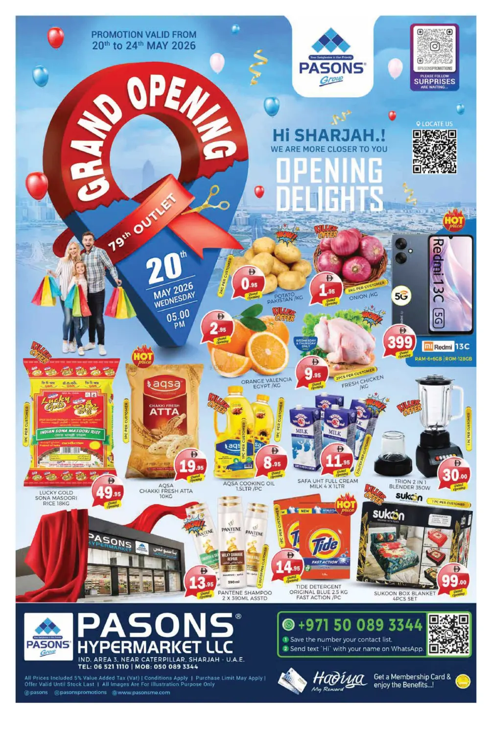 Grand Opening in Sharjah / Ajman