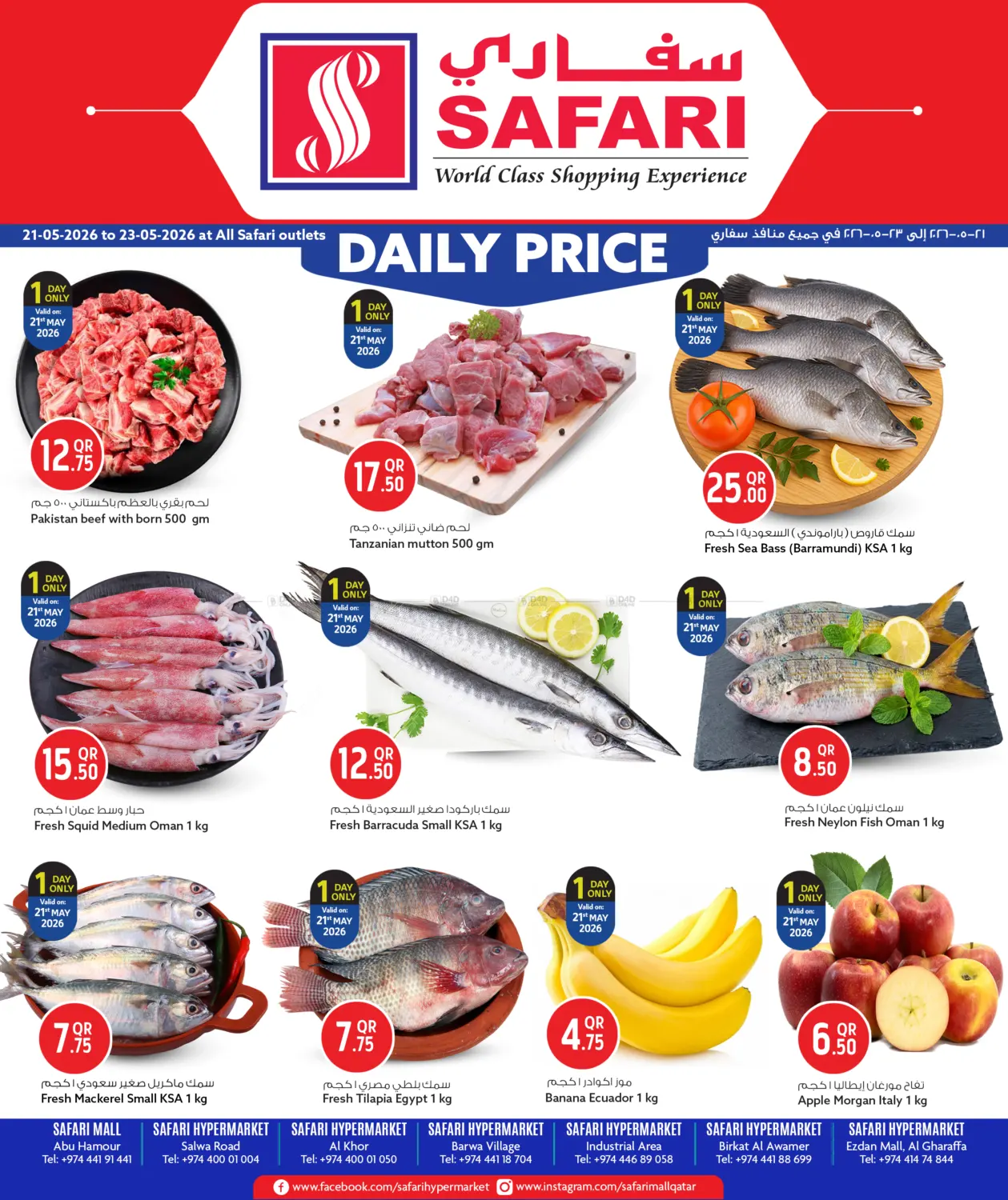 Daily Price in الشحانية