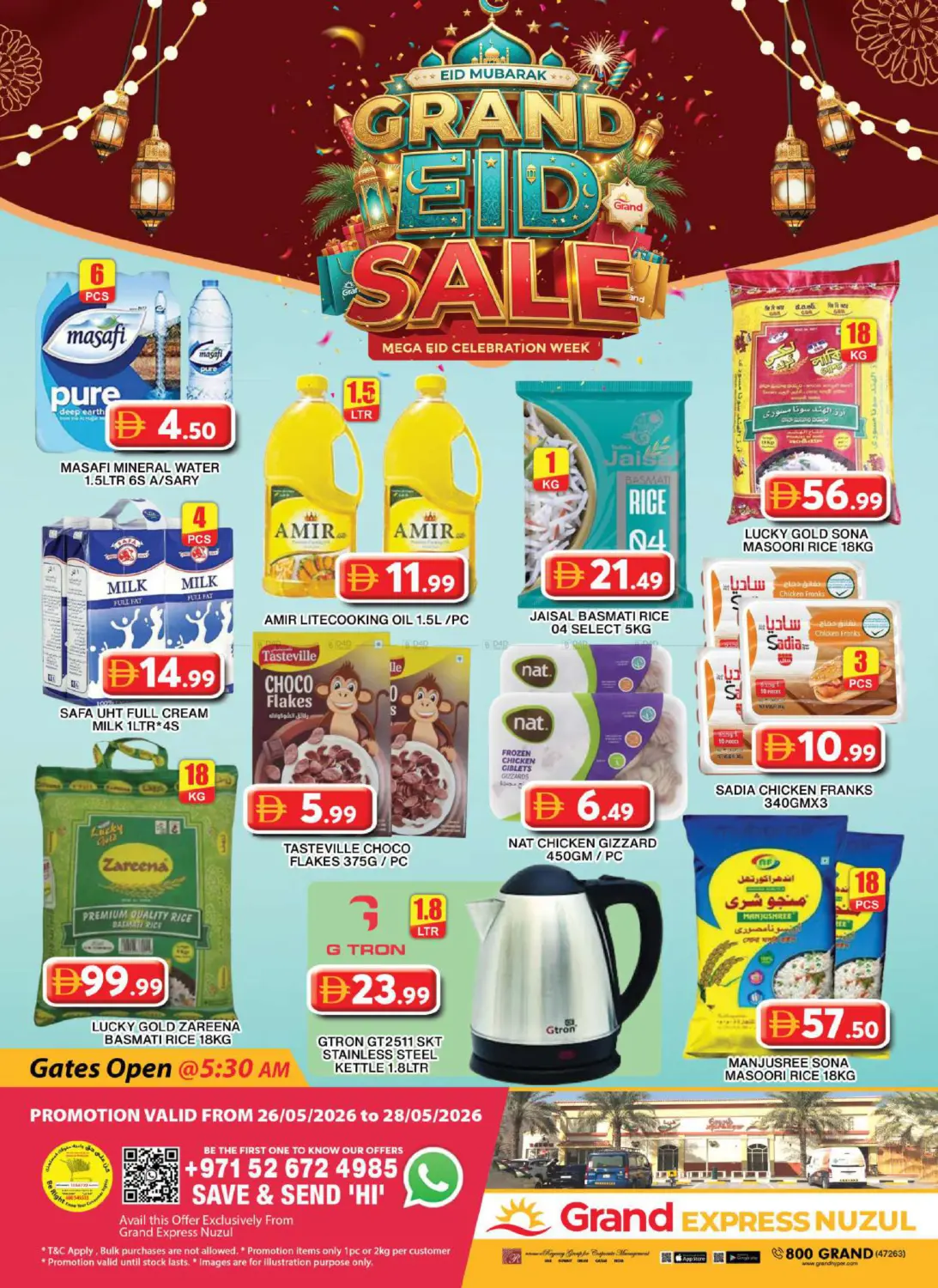 Grand express Nuzul in Dubai
