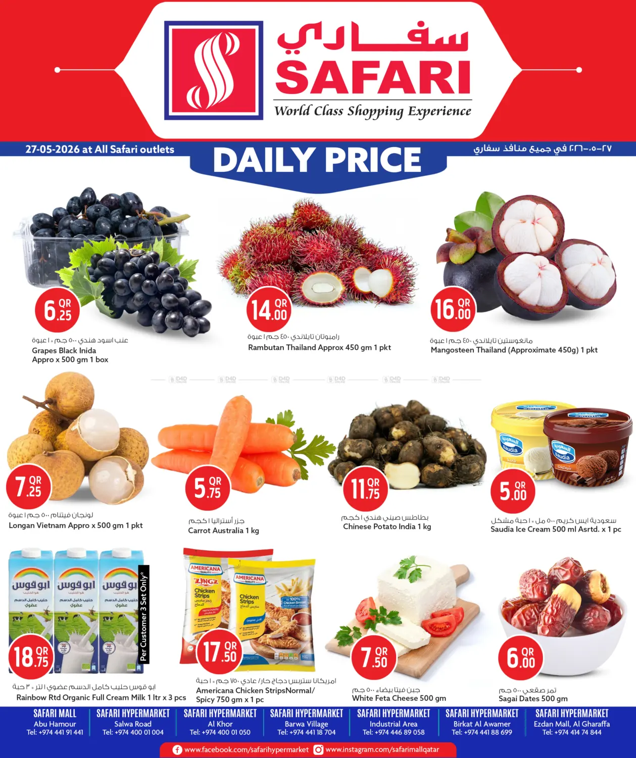 Daily Price in Al Wakra