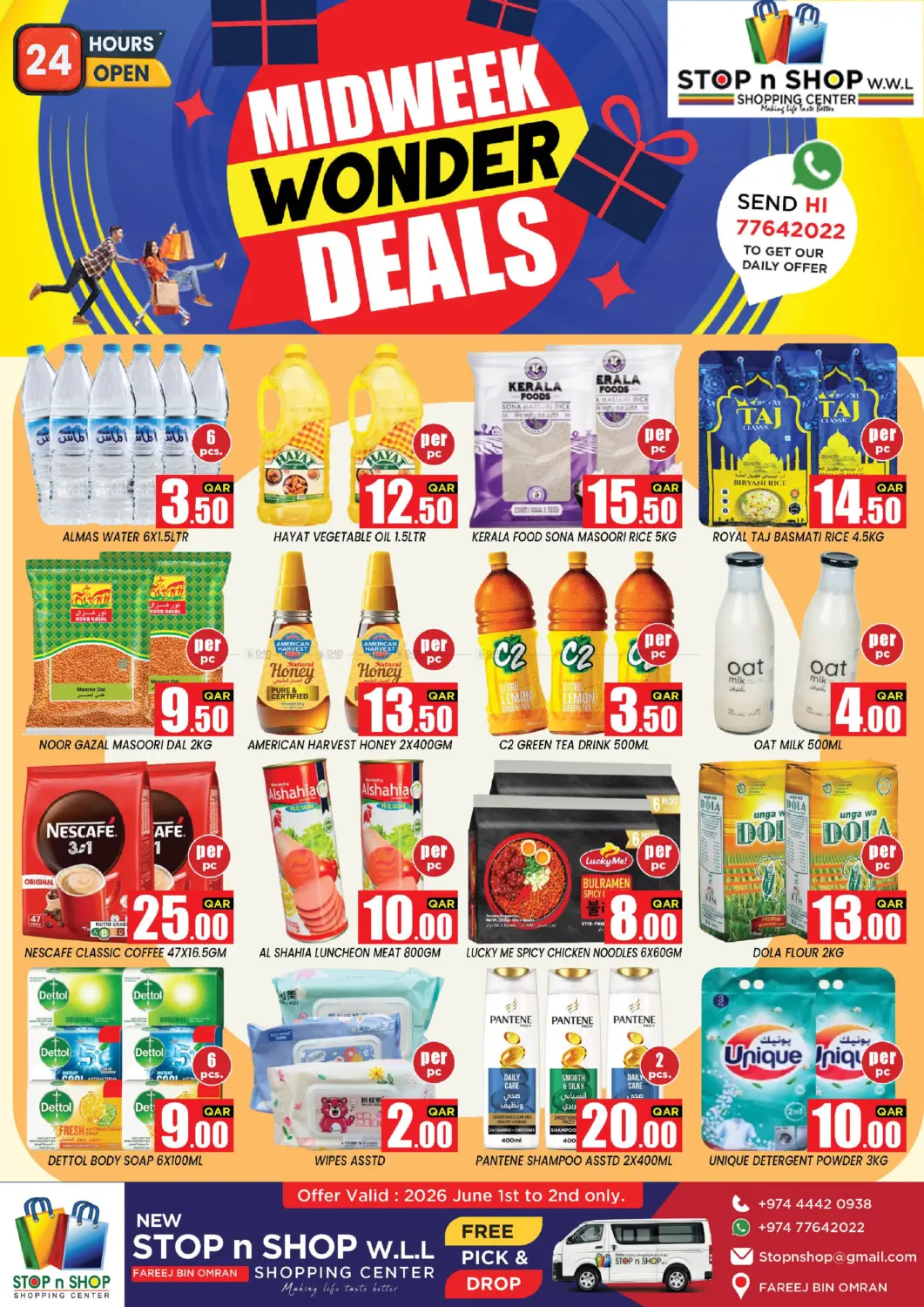 Midweek Wonder Deals in Al Wakra