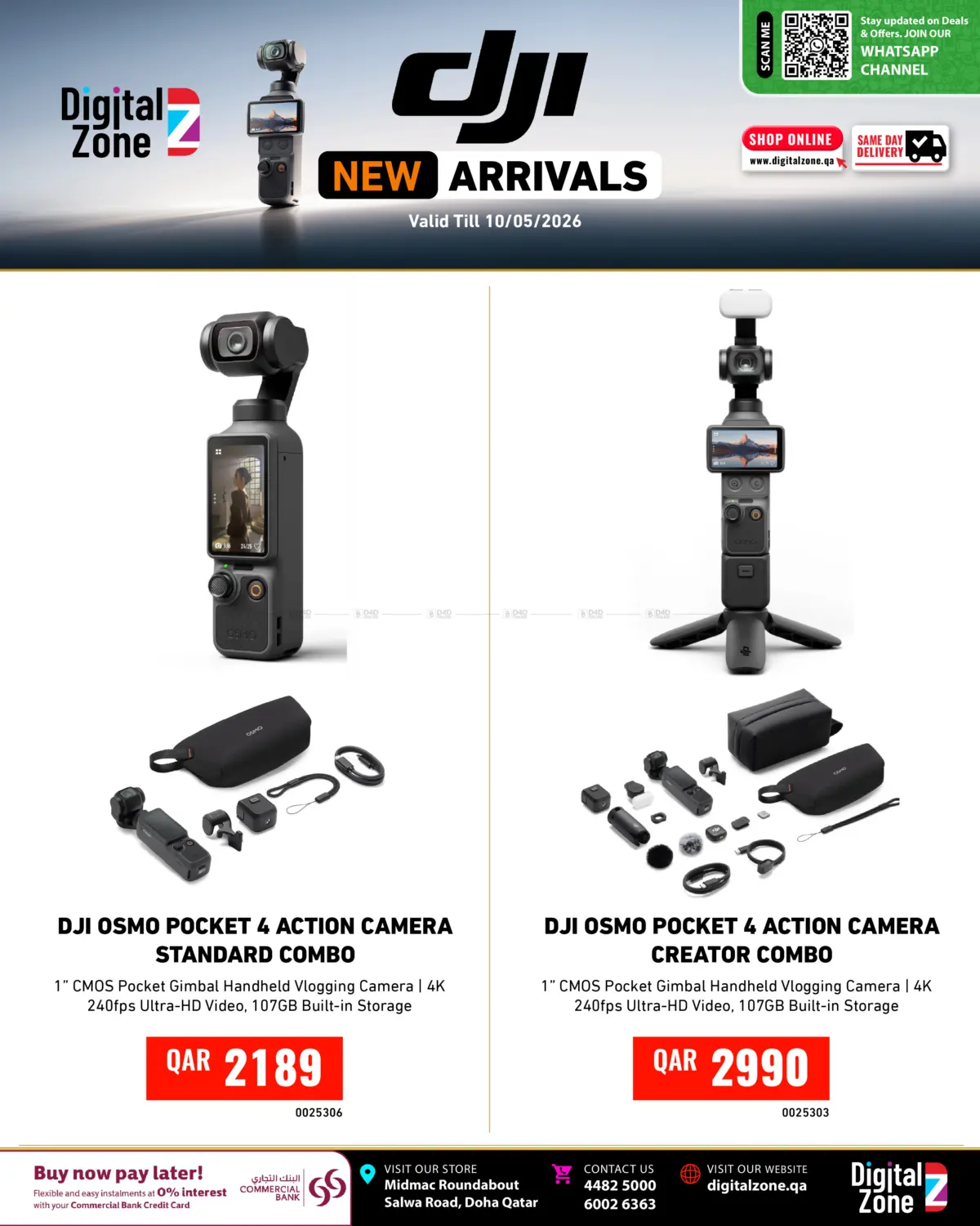 DJI Osmo Pocket 4 in Al-Shahaniya