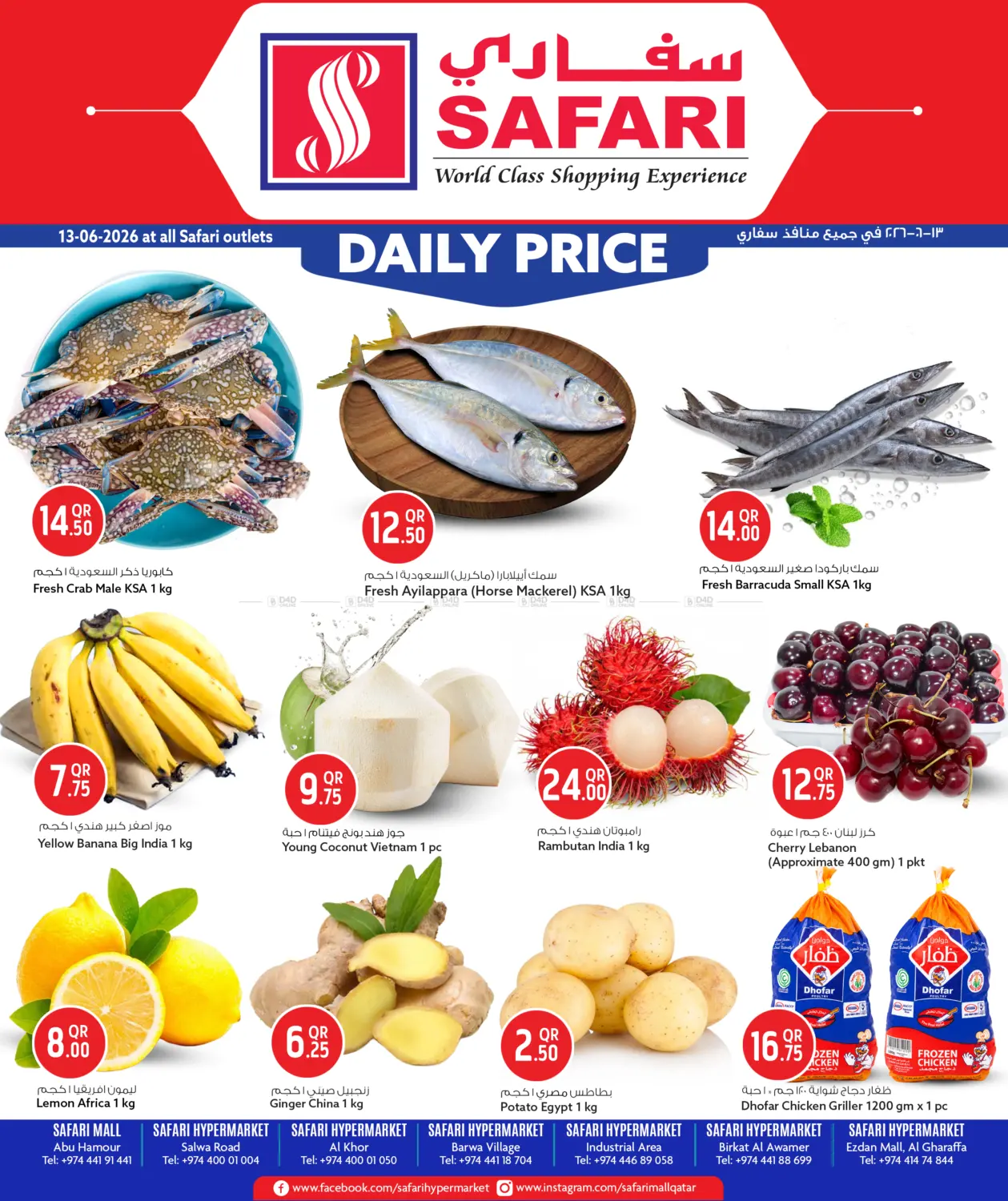 Daily Price in Doha
