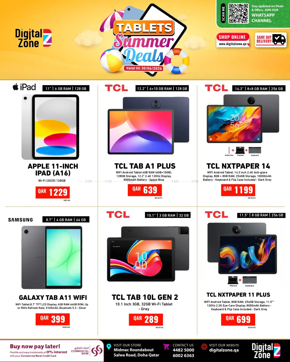 Tablet Summer Deals in Al Khor