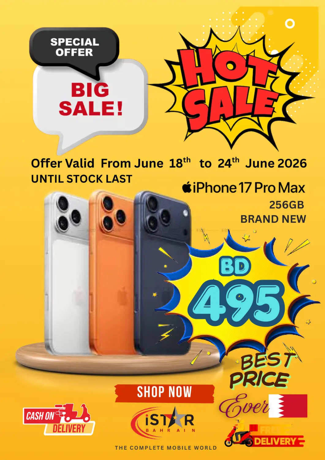 Hot Sale in Bahrain