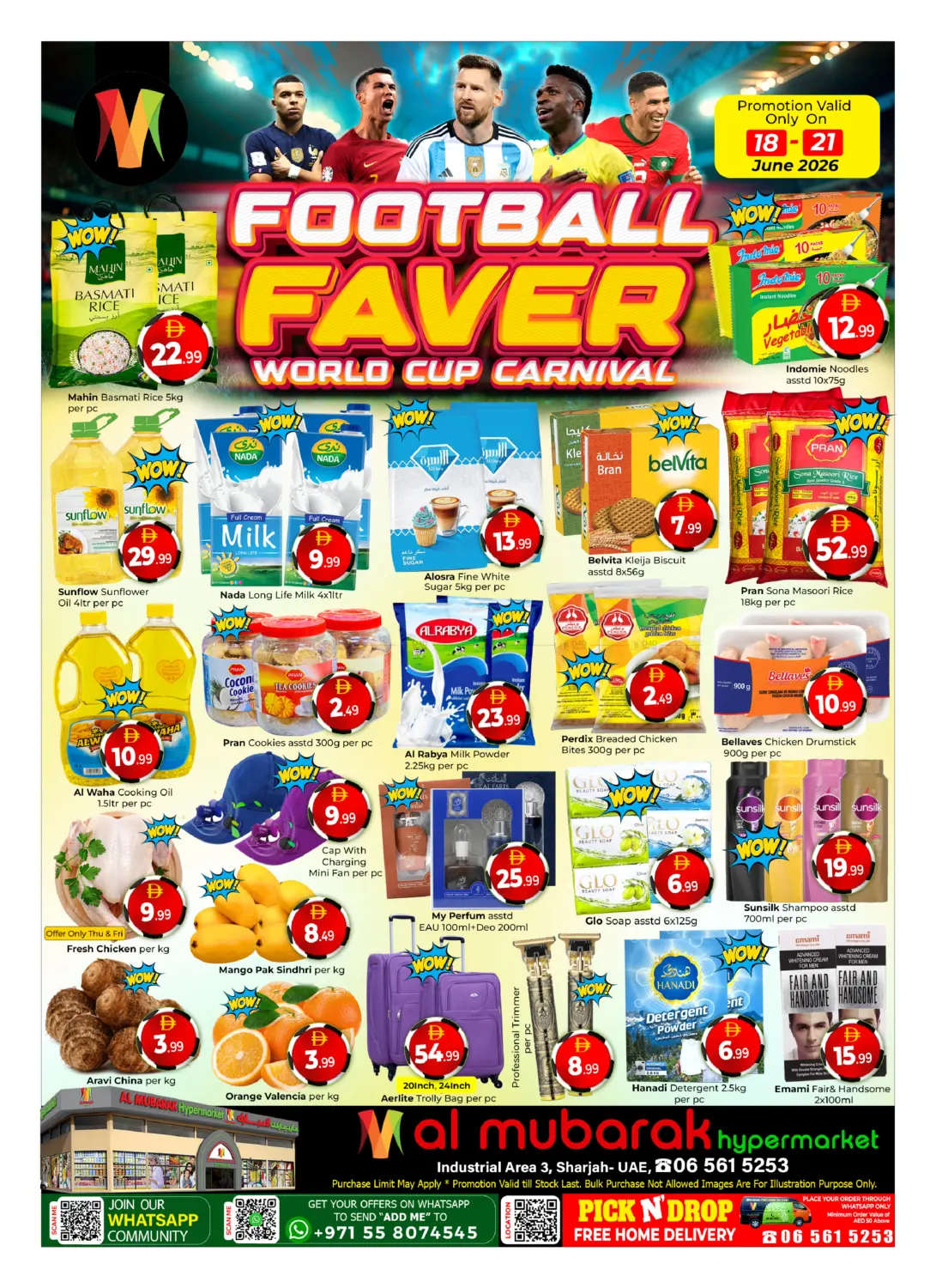 Football Faver World Cup Carnival in Sharjah / Ajman