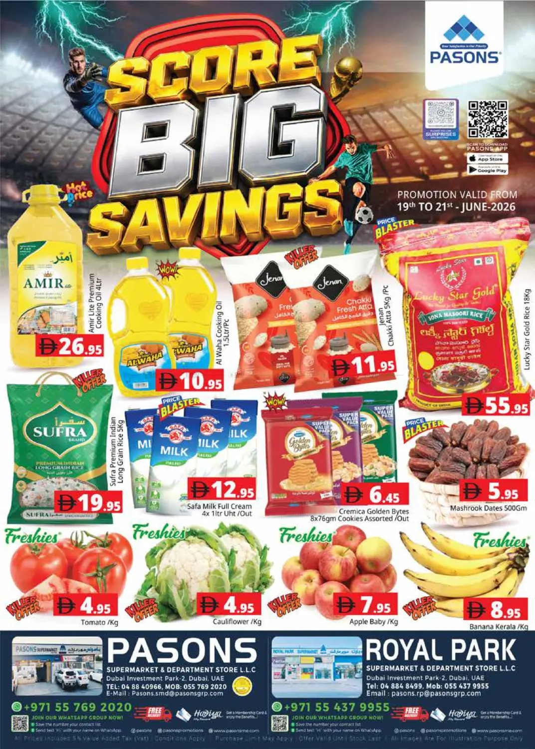 Pasons Supermarket & Dept Store LLC in Dubai