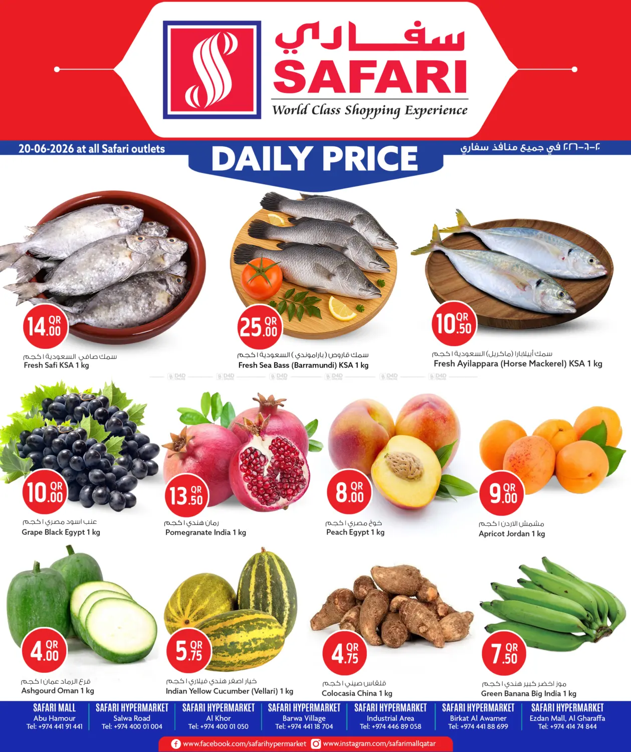 Daily Price in Doha