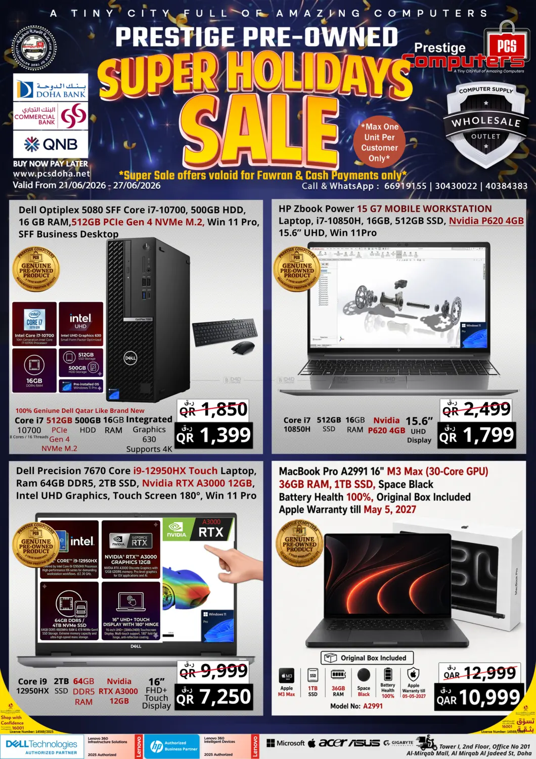 Prestige Pre Owned Super Holidays Sale in Al Khor