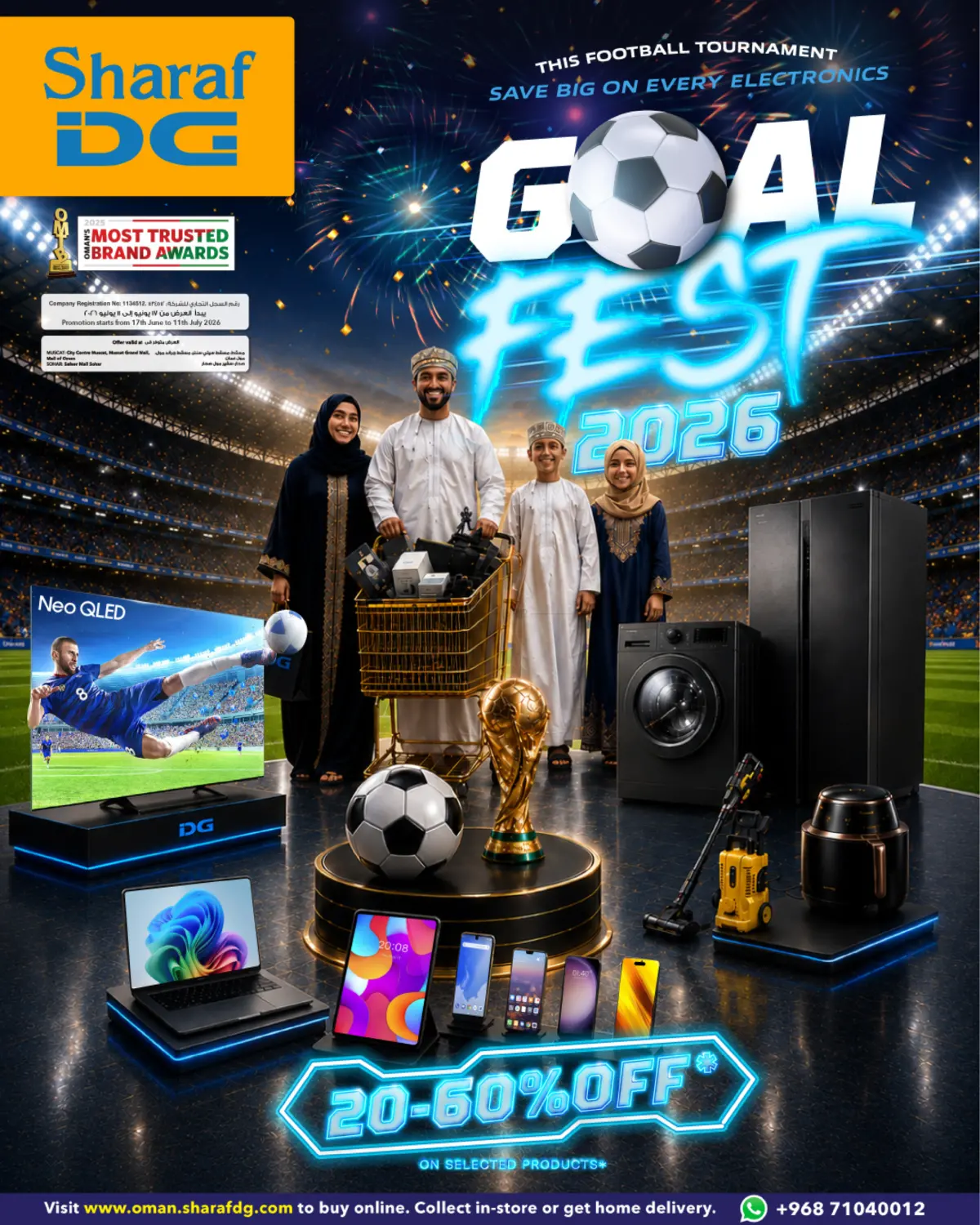 Goal Fest 2026 in Muscat