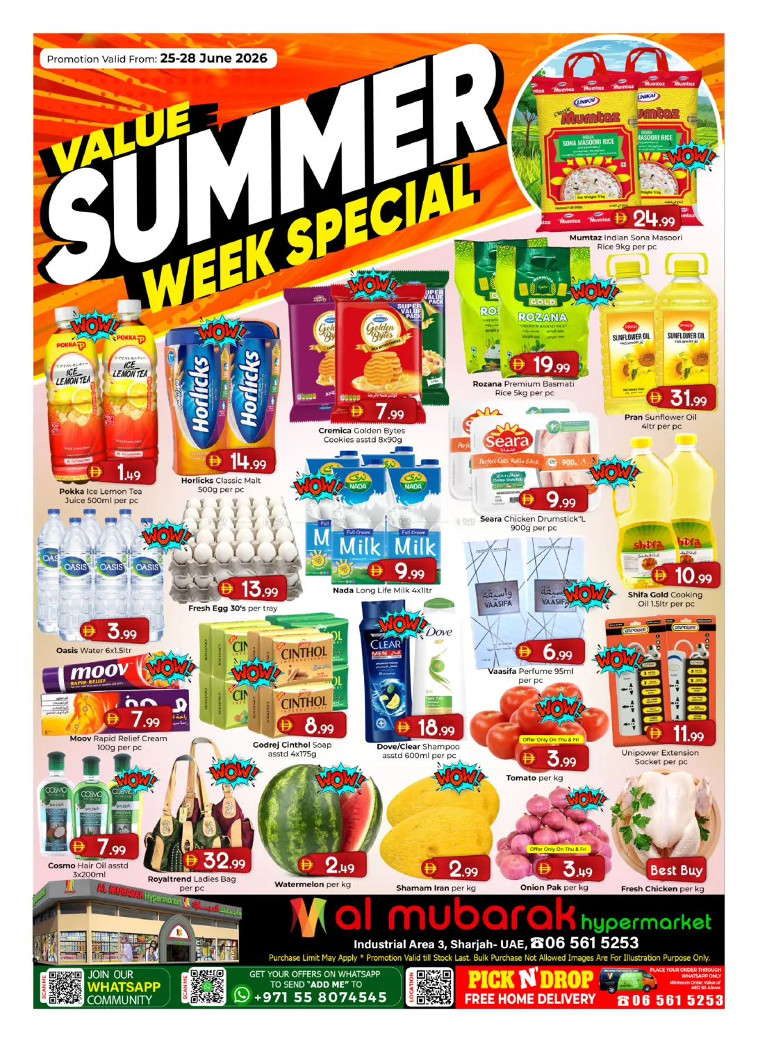 Summer Week Special in Sharjah / Ajman