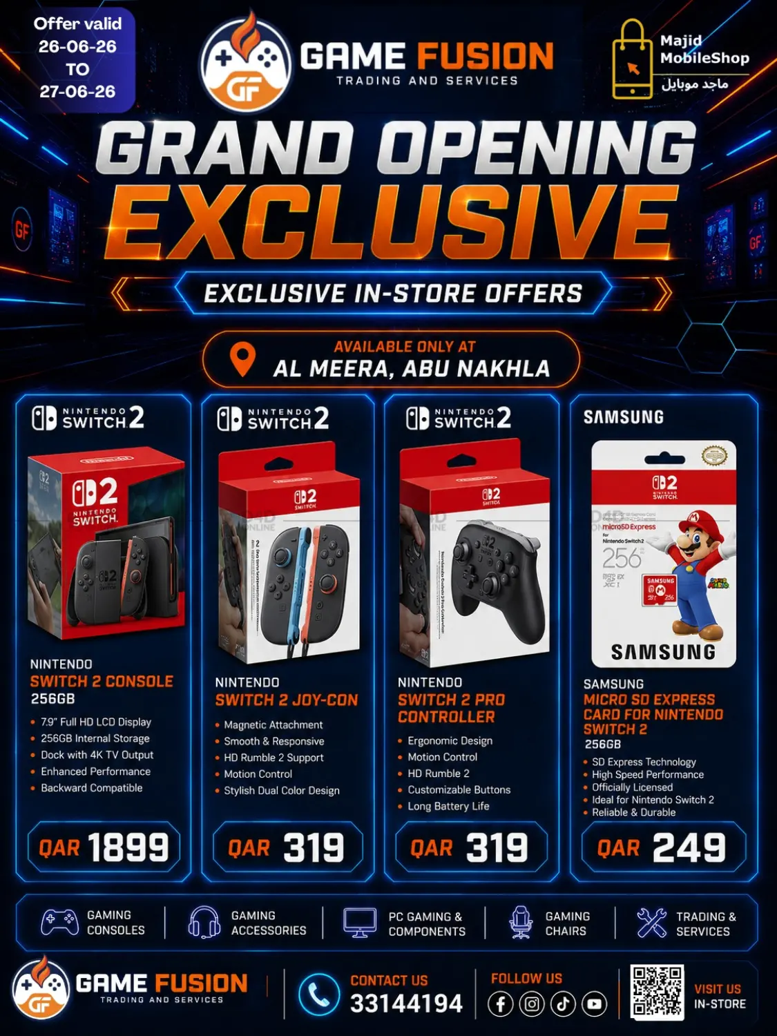Grand Opening Exclusive in Al Shamal