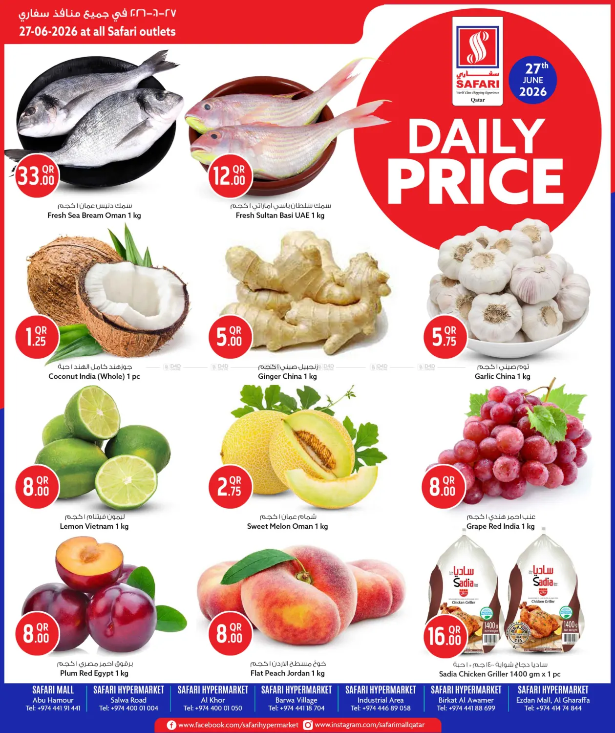 Daily Price in Doha