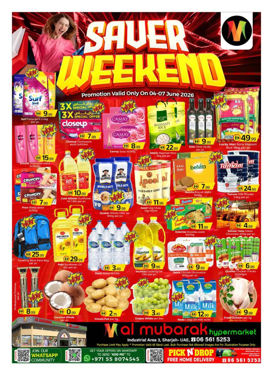 Saver Weekend in Sharjah / Ajman