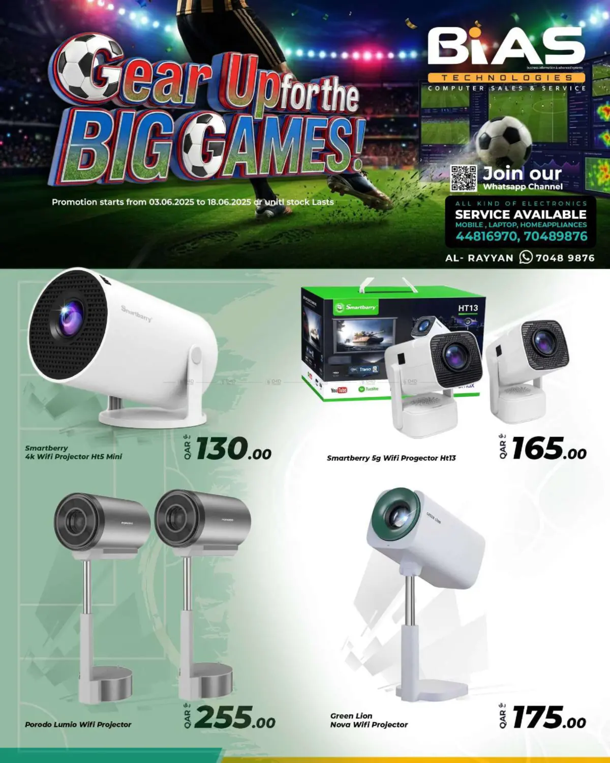 Gear Up For The Big Games in Doha