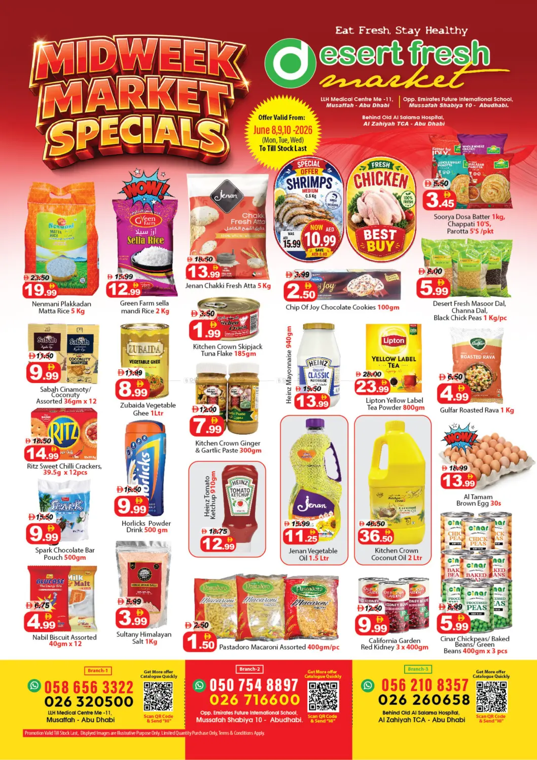 Midweek Market Specials in Abu Dhabi
