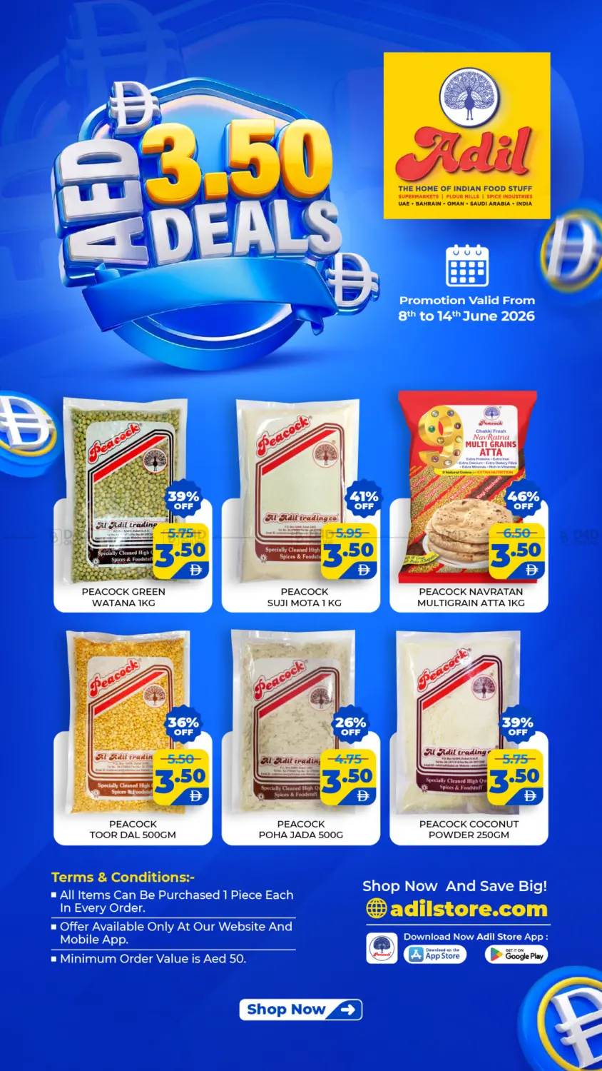 AED 3.50 Deals in دبي