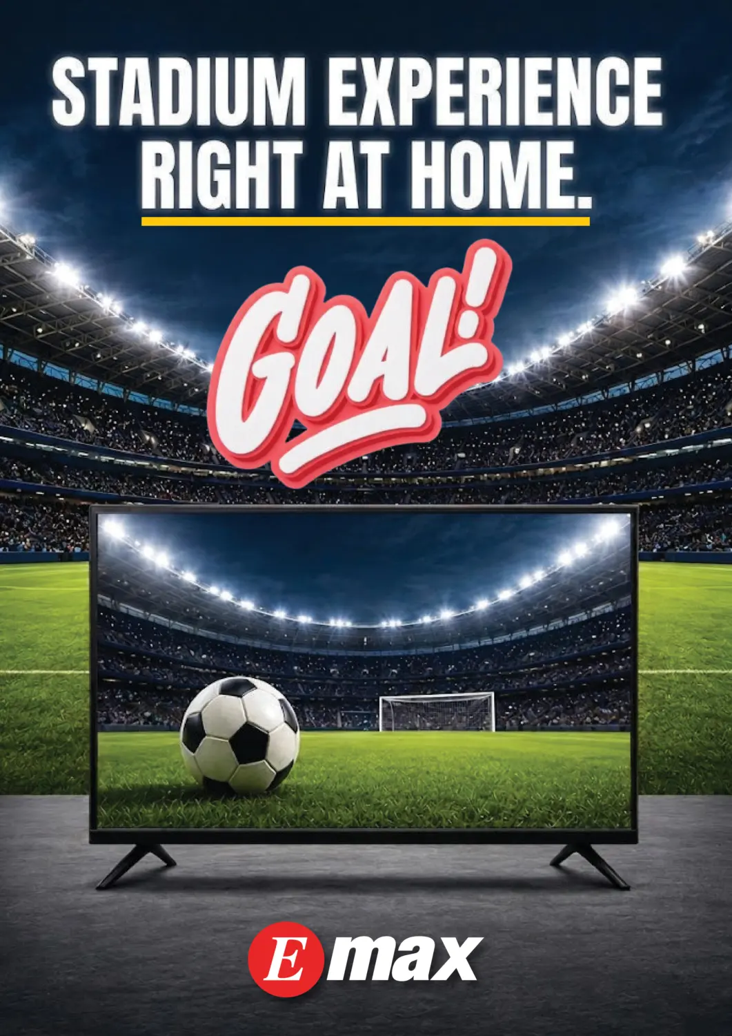 Stadium Experience Right At Home. in Al Khor