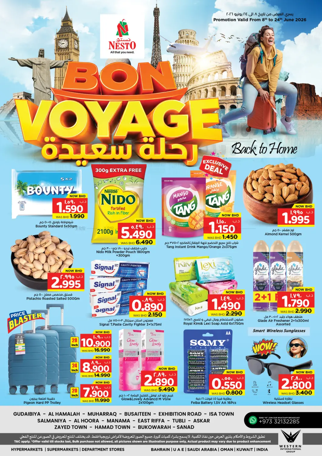 Bon Voyage in Al-Kharj