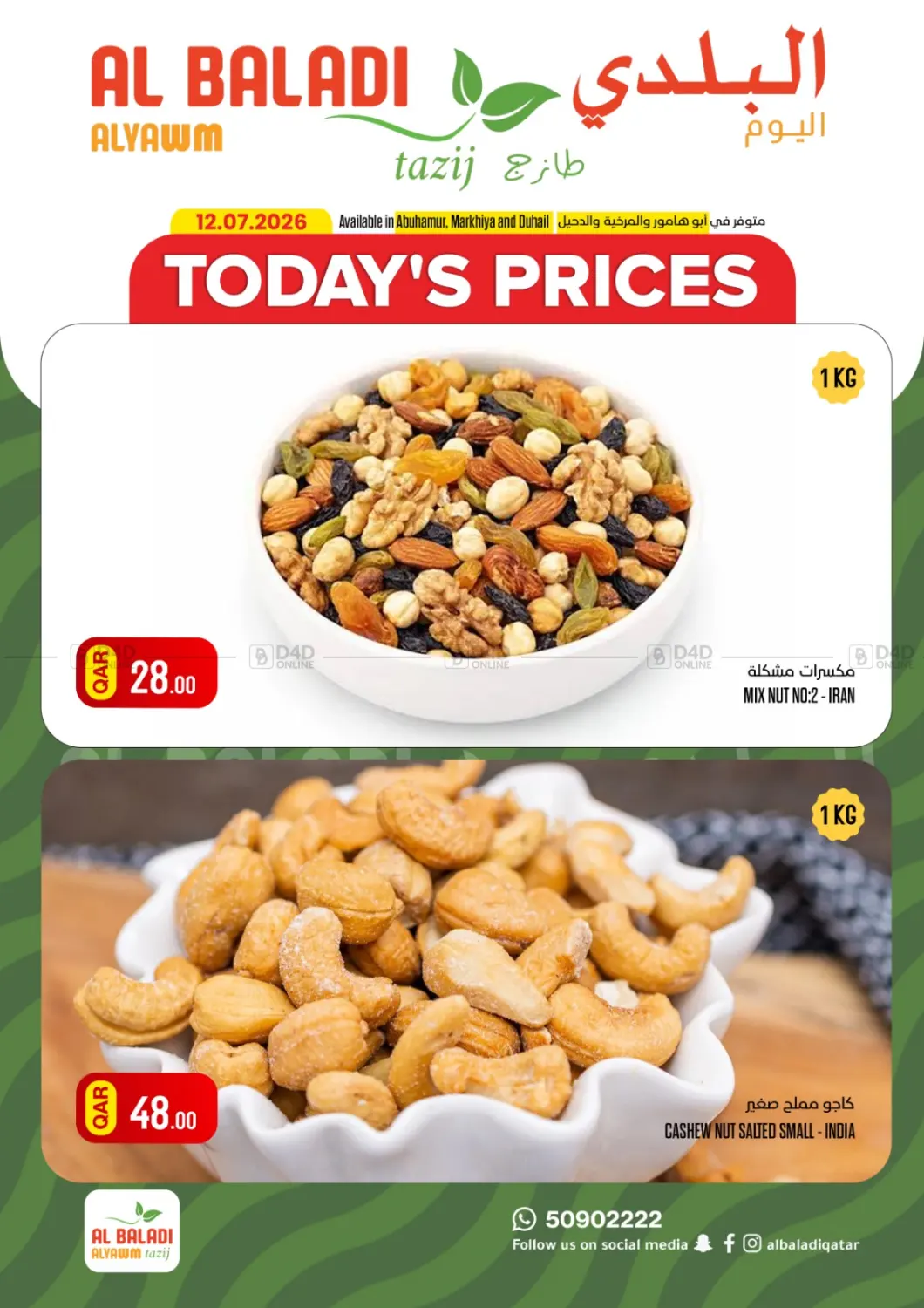Today's Price in Doha