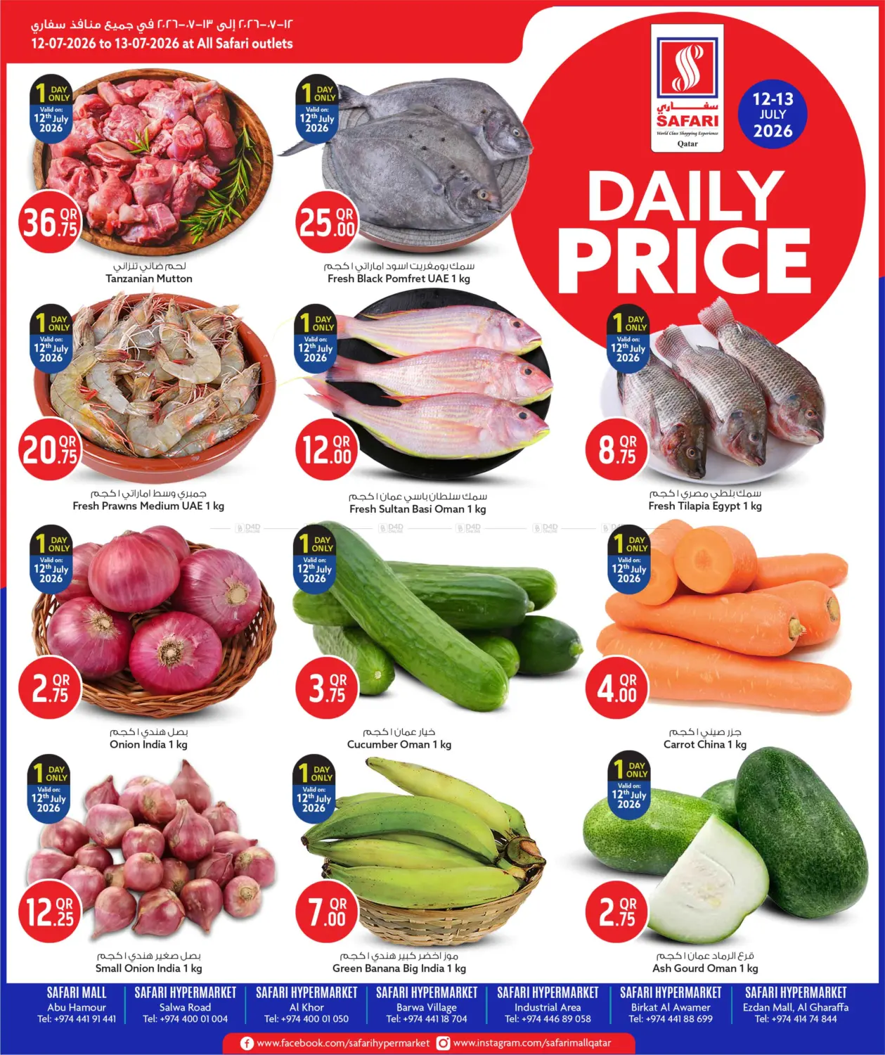 Daily Price in Al Rayyan