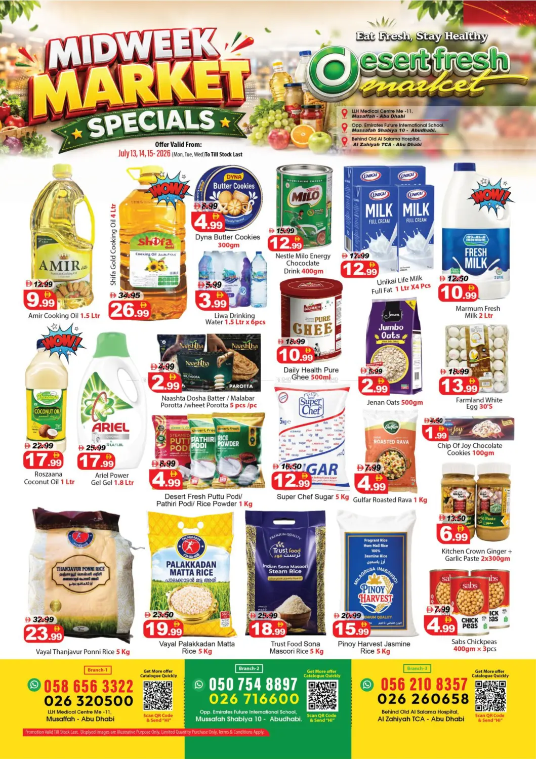 Midweek Market Specials in Abu Dhabi