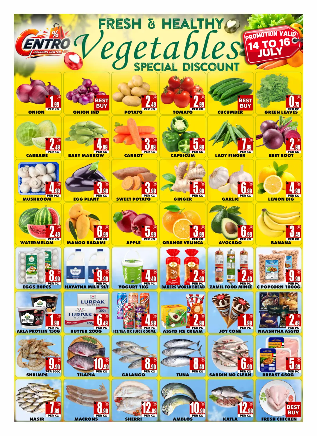Fresh & Healthy Vegetables-Special Discount in دبي