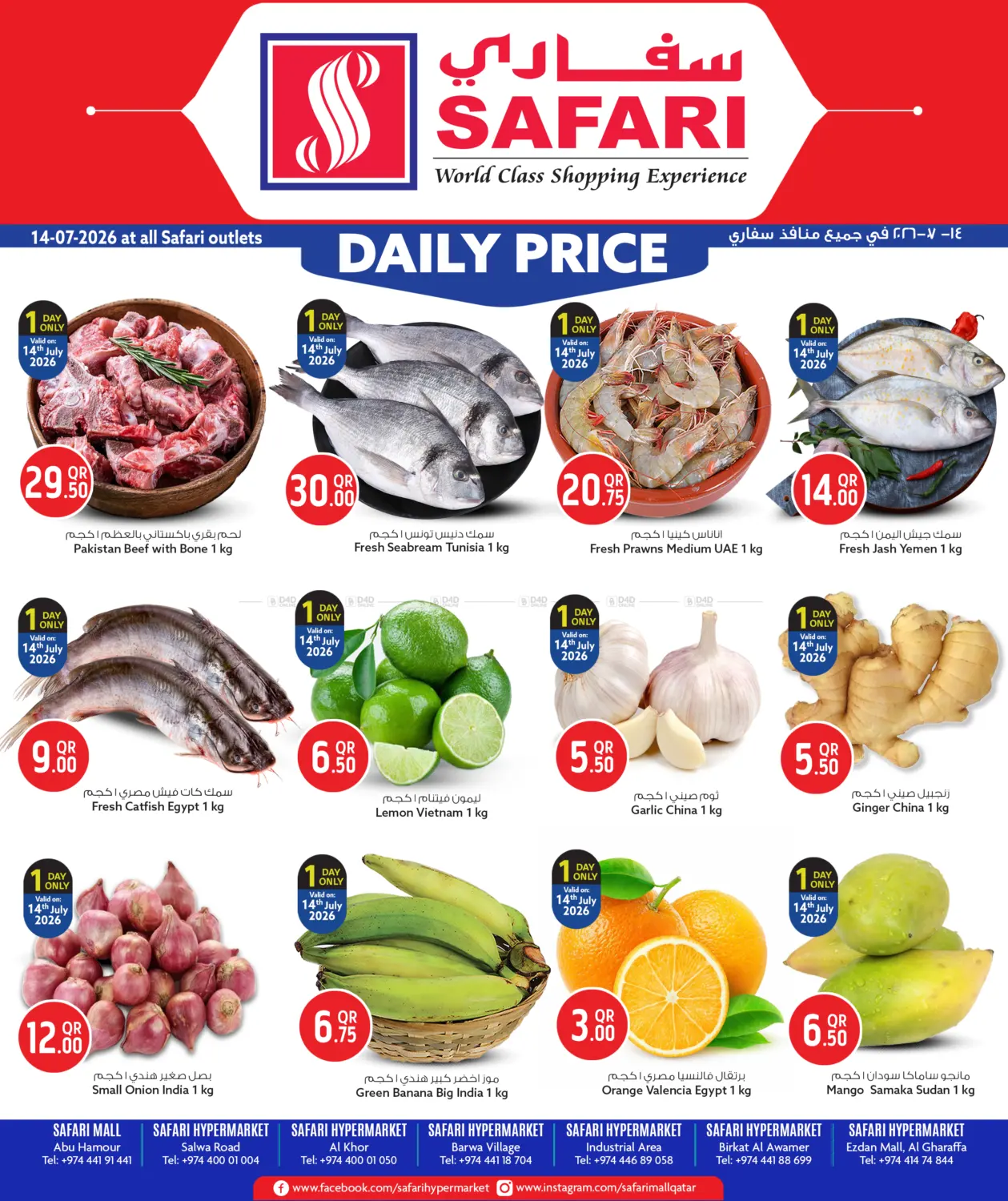 Daily Price in Doha