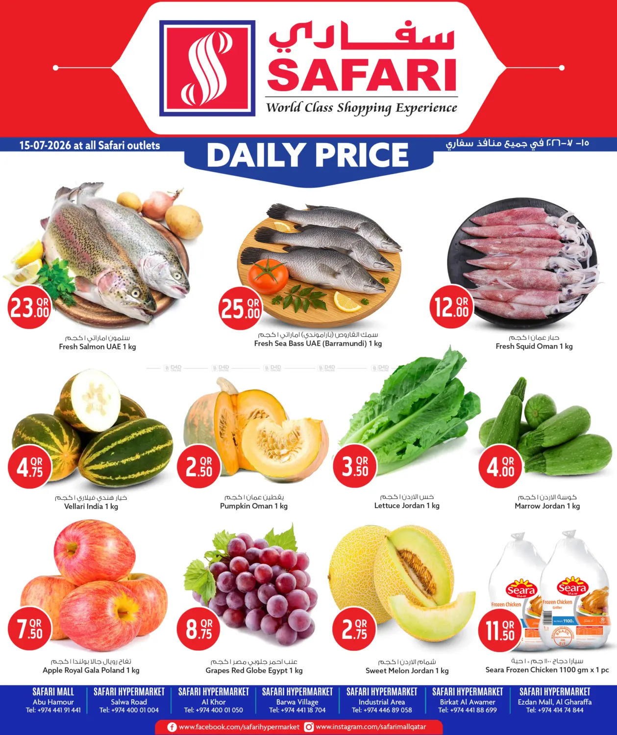 Daily Price in Doha