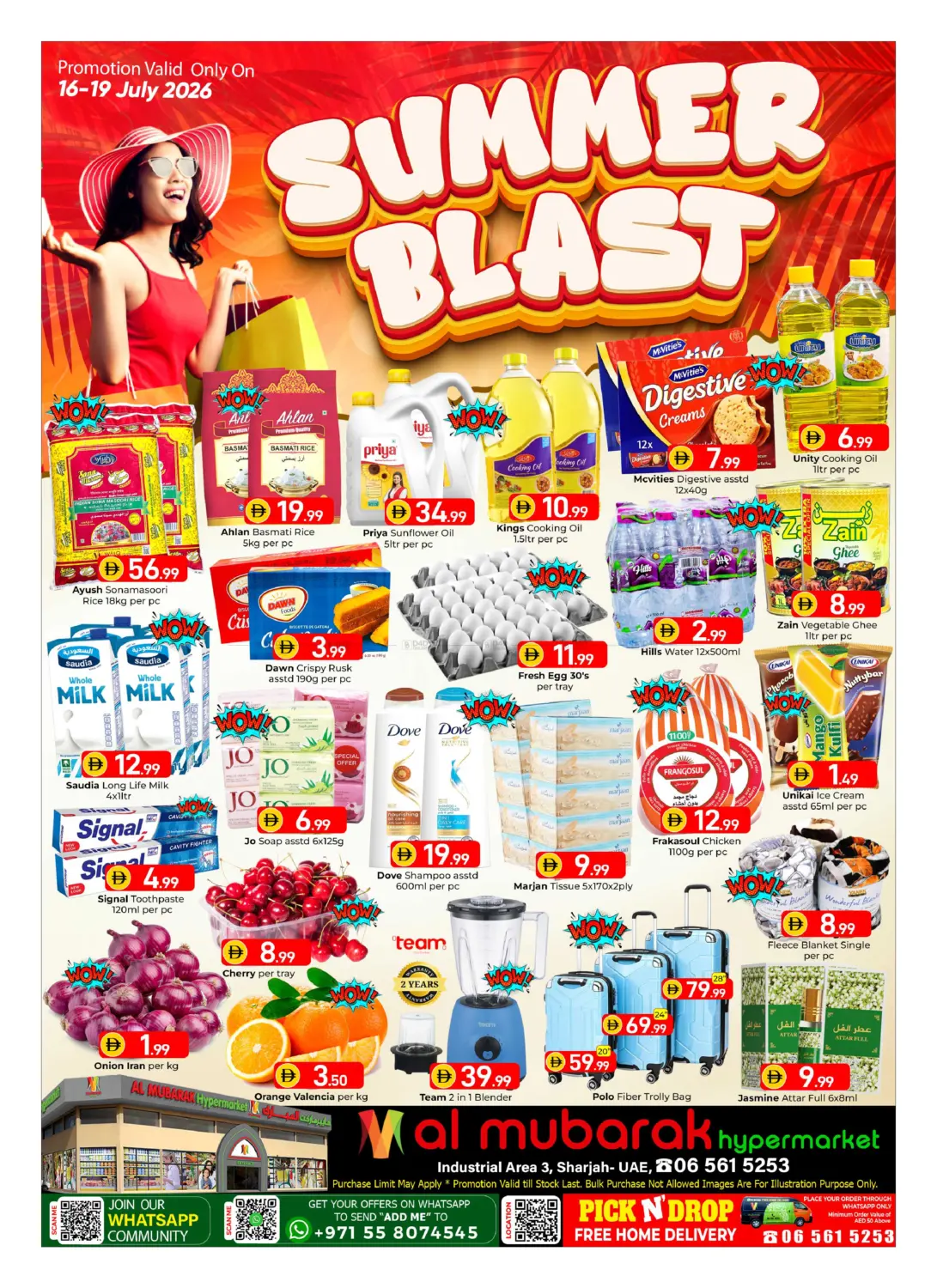 Summer Blast in Sharjah / Ajman