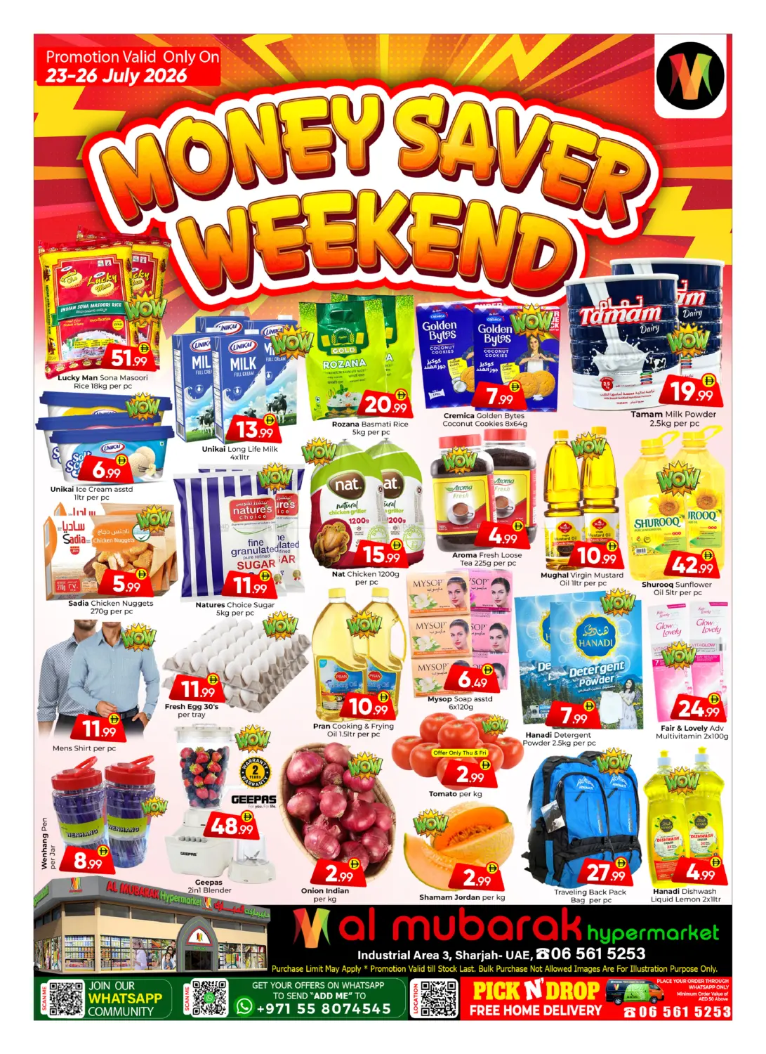Money Saver Weekend in Sharjah / Ajman